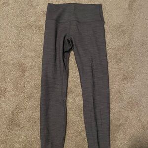 Lululemon Align high rise pant 28”, size 8 in gray texture print